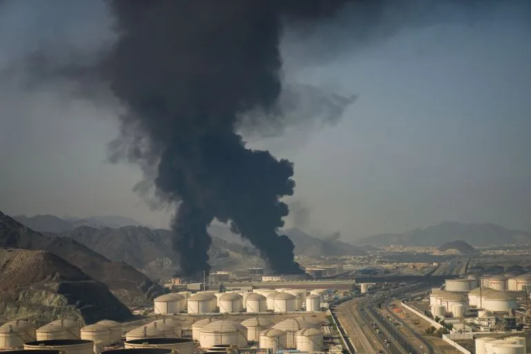 Drone Attack Sparks Fire in UAE as Gulf Tensions Escalate