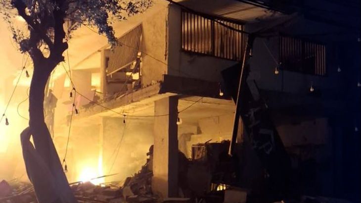 Explosion Shatters Once-Thriving Tehran Neighborhood as Rescue Efforts Begin