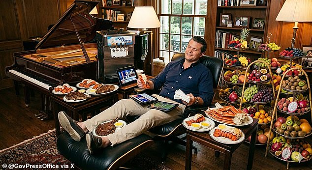 Exclusive Photos Show Pentagon Meals Were for Duty, Not Luxury, as Debate Over Spending Intensifies