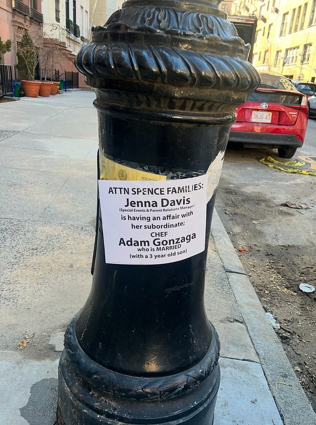 Spence School Scandal: Chef and Manager Accused of Affair After Father-in-Law Distributes Flyers