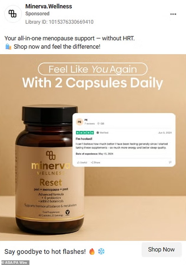 ASA Bans Five Health Brands Over Misleading Menopause and Hormonal Claims