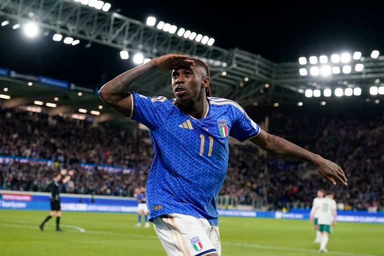 Italy Edges Northern Ireland 2-0 to Reach World Cup Final
