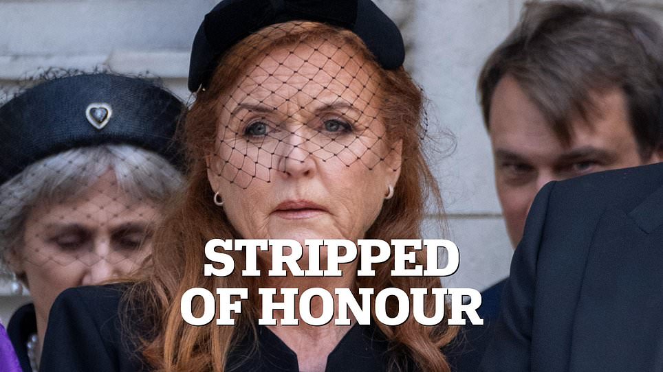 Sarah Ferguson Loses Freedom of the City of York Amid Epstein Scandal Controversy