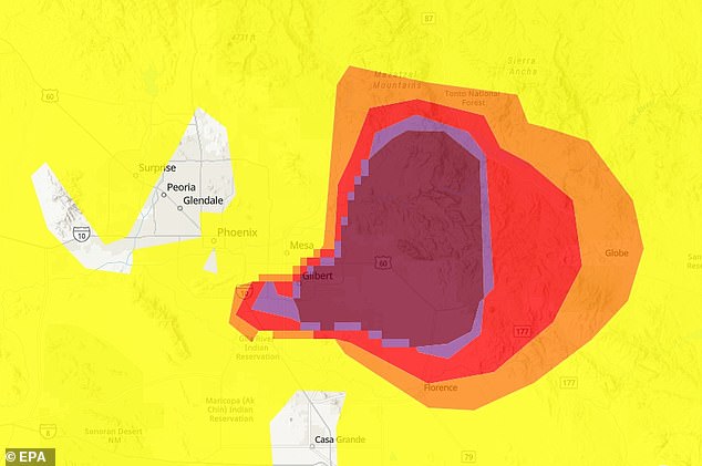 Hazardous Air Quality Sparks Emergency Warnings Across Arizona, California, and Oregon, Affecting Half a Million Americans