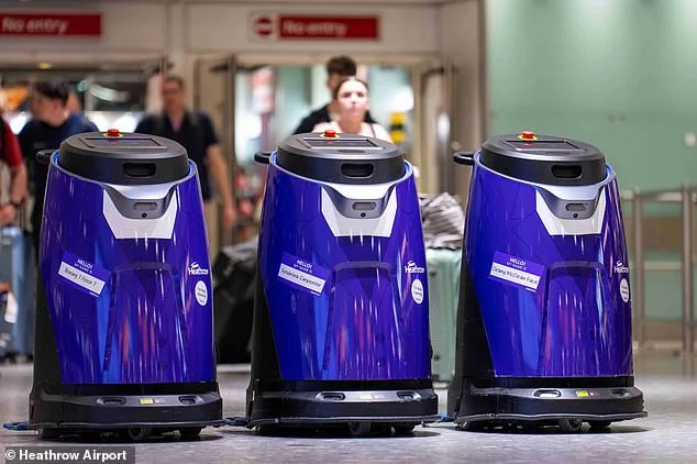 Heathrow Unveils Witty Named Cleaning Robots in Fun Modernization Push