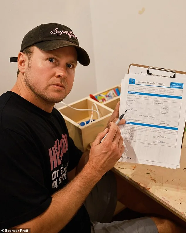 Reality TV Star Spencer Pratt Makes Surging Bid for LA Mayor, Closing Gap with Karen Bass in Poll