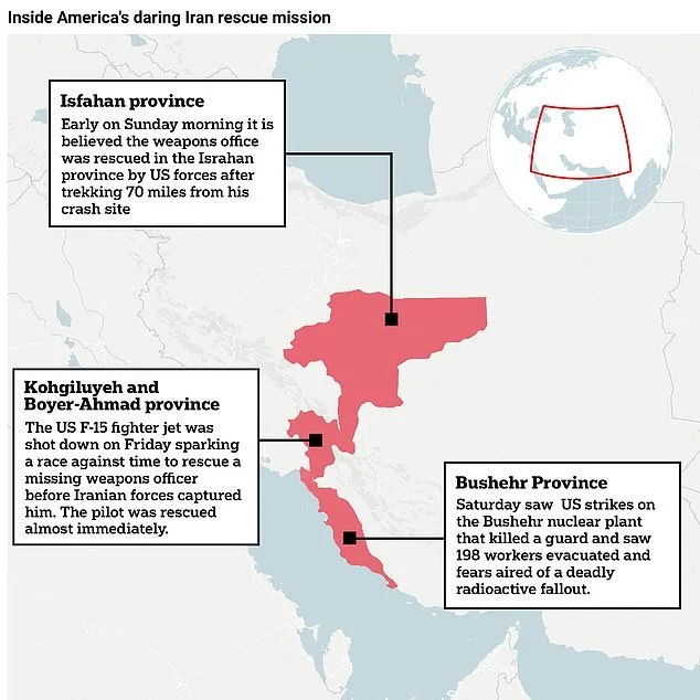 US Special Forces Execute High-Stakes Rescue in Iran, Extracting Critically Injured Airman with Covert CIA Tactics