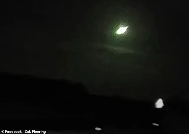 Massive Green Fireball Streaks Across UK Sky, Stuns Residents and Sparks Social Media Frenzy