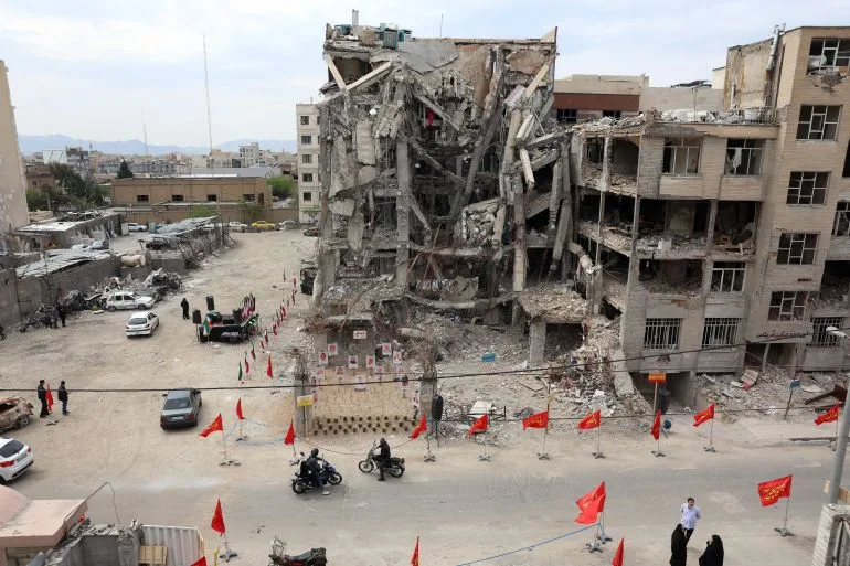 Iran aid efforts amid war disruptions.