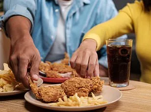 New images reveal ultra-processed foods turning human muscle into marbled fat.