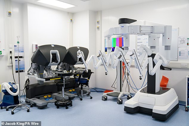 England faces robotic surgery postcode lottery with London hoarding systems.