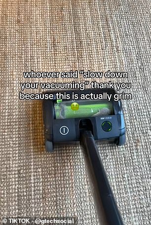 Experts say slow vacuuming beats fast passes for deep cleaning.