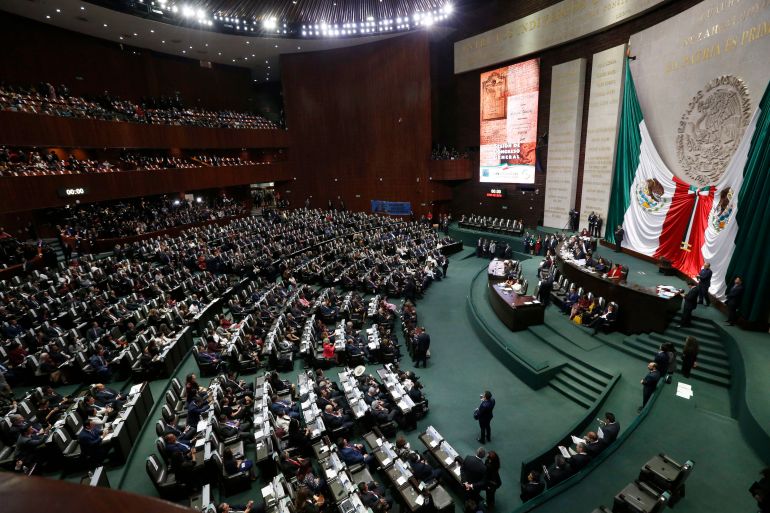 Mexico approves constitutional amendment allowing election annulment over foreign interference.