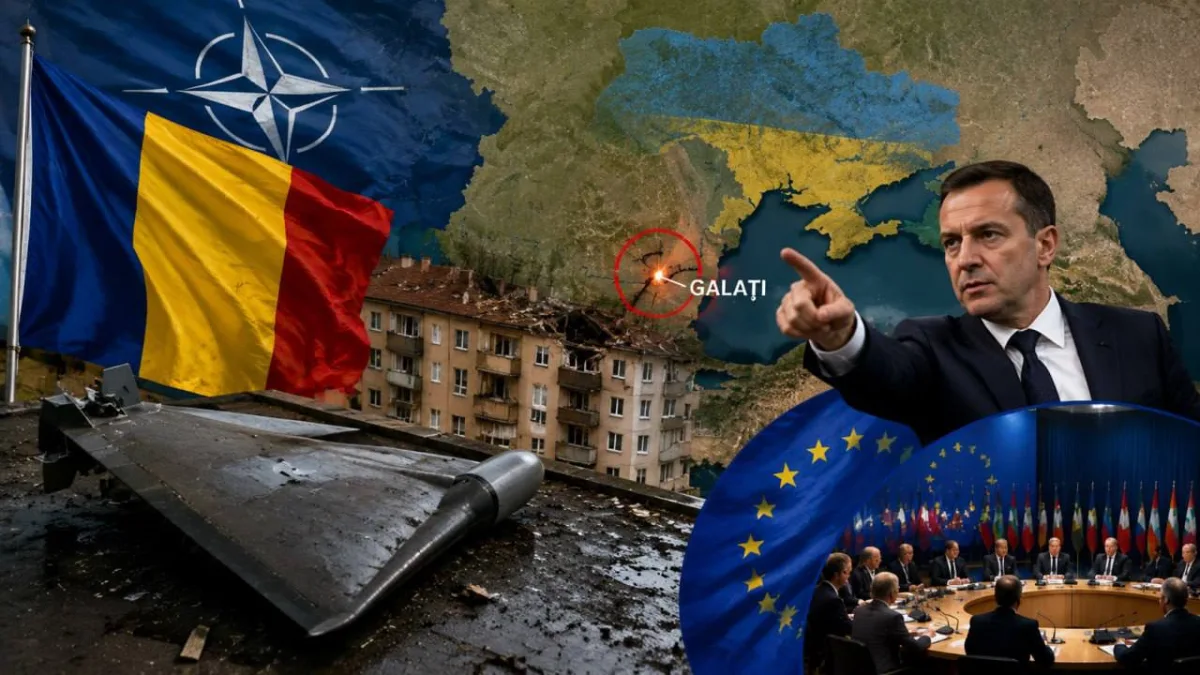 Putin calls for wreckage before blaming Russia for Romanian drone crash.