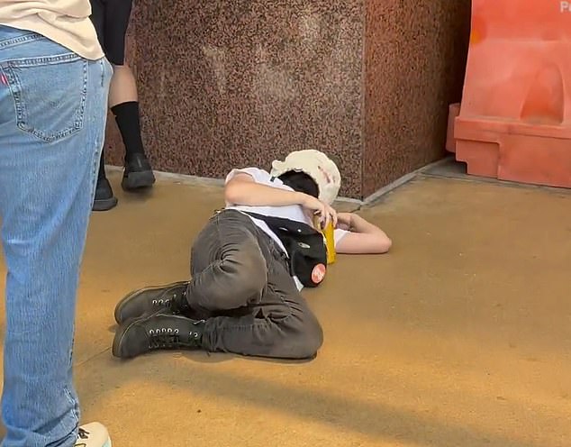 Protester Mocks Charlie Kirk's Death at Turning Point USA Summit