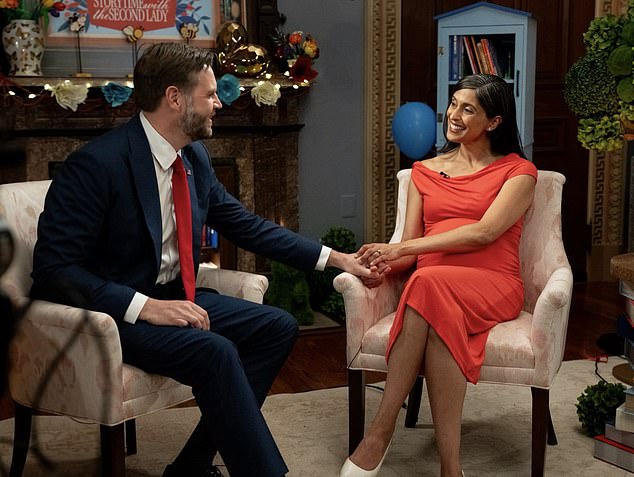Second Lady Usha Vance ridicules NYT after scrutinizing her $10 maternity dress.