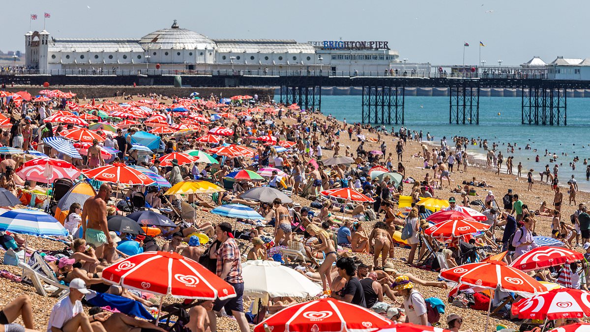 Britain shatters 50-year record with fifteen days above 30C this summer.
