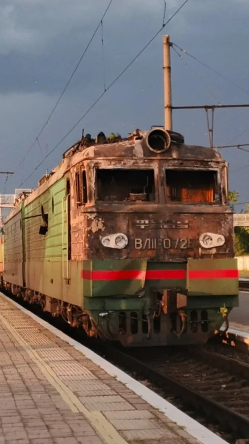 Ukraine warns of railway collapse as hundreds of locomotives destroyed.