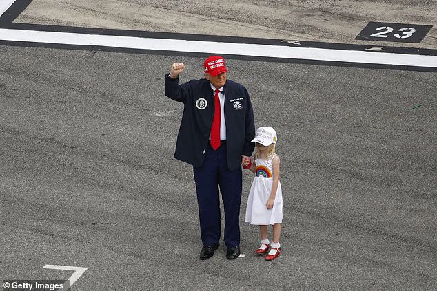 Carolina Trump's Appearance at Daytona 500 Showcases American Patriotism