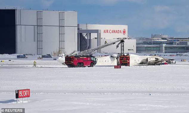 Delta Air Lines Flight Lands in Flames: A Shocking Video Reveals the Dangers of Flying in Icy Conditions