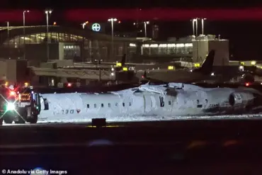 Dramatic Video Shows Delta Air Lines Jet Crash-Landing in Toronto