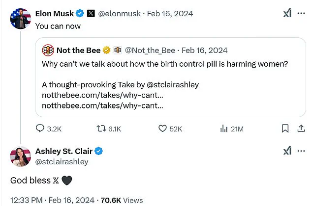 Elon Musk's Romance with Ashley St. Clair: A Flirty Exchange on X