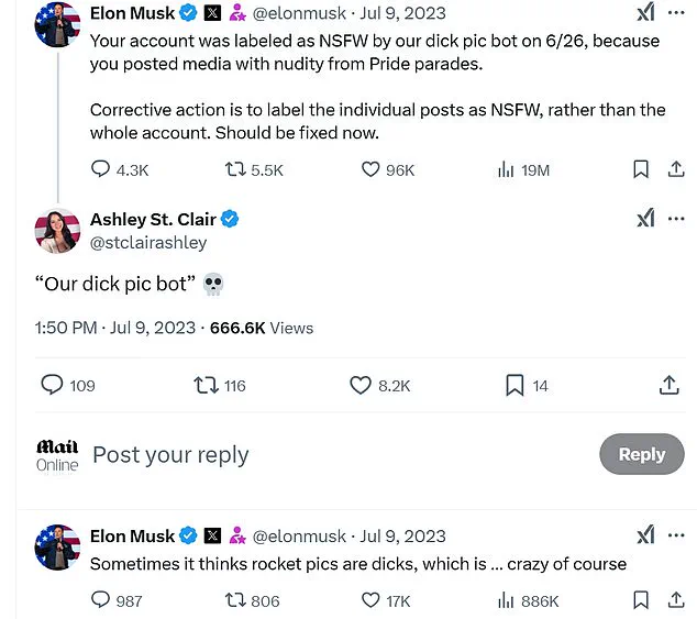 Elon Musk's Romance with Ashley St. Clair: A Flirty Exchange on X