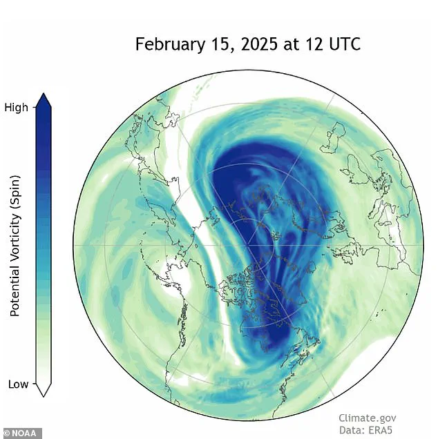 Extreme Cold Snap: The Unusual Polar Vortex of 2023