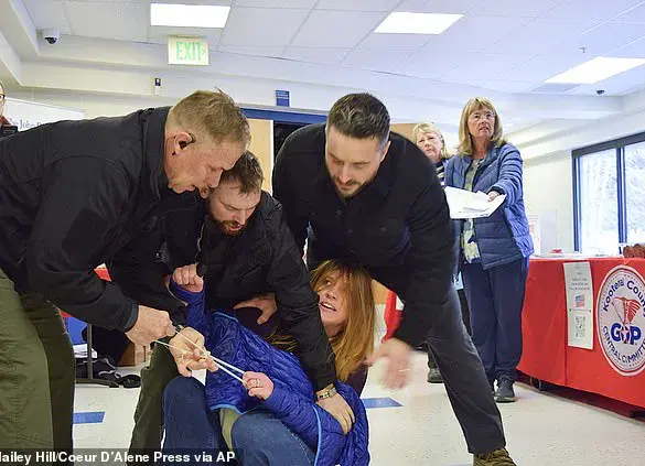 Heated Town Hall Meeting in Coeur d'Alene Turns Violent Over Political Disagreements