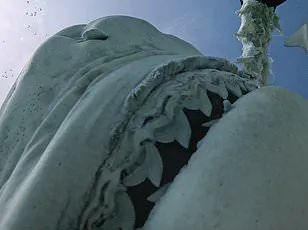 Stunning Footage Captures Shark's Close-Up View as it Swallows a Camera