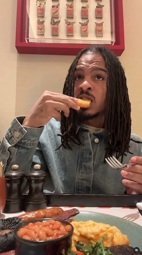 TikTok Food Critic Keith Lee Reviews English Breakfast, Sparks Controversy