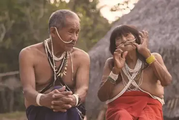 Uncontacted Brazilian Boy Meets Modern Technology