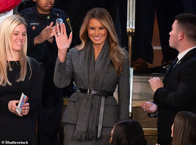 Melania Trump Shines in Hubby's Joint Address: A Moment of Joy and Mutual Affection