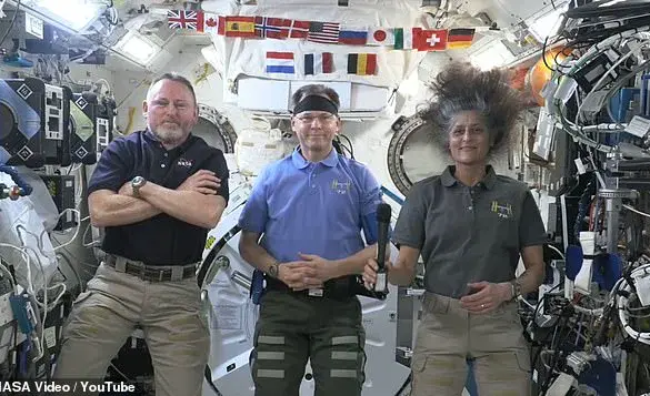 NASA astronauts adapt to extended stay on International Space Station