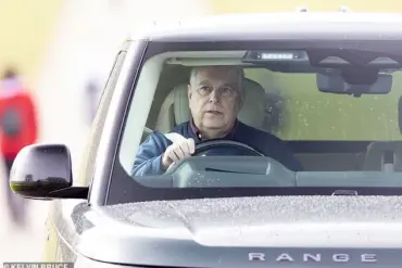 Prince Andrew Spotted on Windsor Estate in Casual Outfit During Equestrian Activity