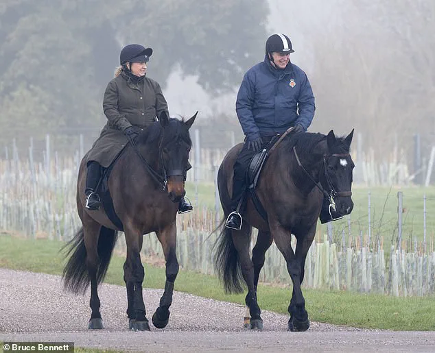 Prince Andrew's High Spirits Ride Despite Epstein Files