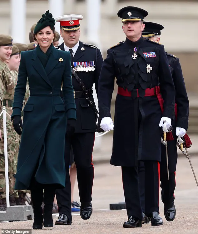 Princess Kate Makes Triumphant Return to Public Eye for St Patrick's Day Parade