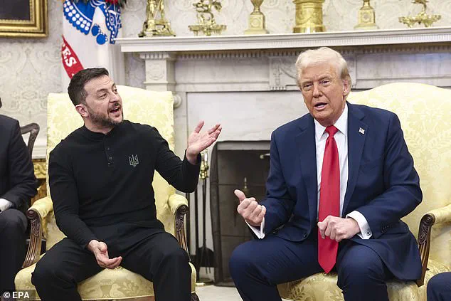 Trump and Zelensky Trade Barbs in Oval Office Meeting