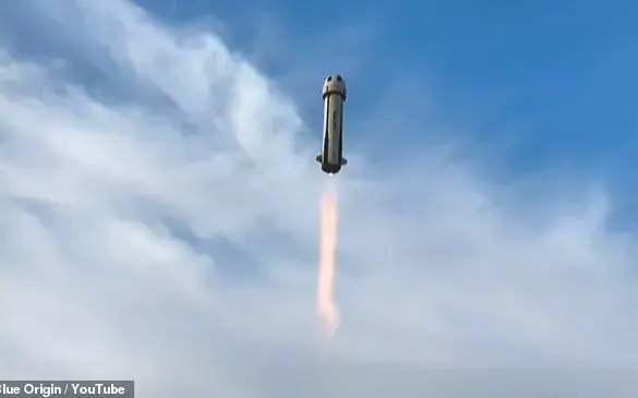 All-Female Celebrity Crew Soars to Space aboard Blue Origin's New Shepard