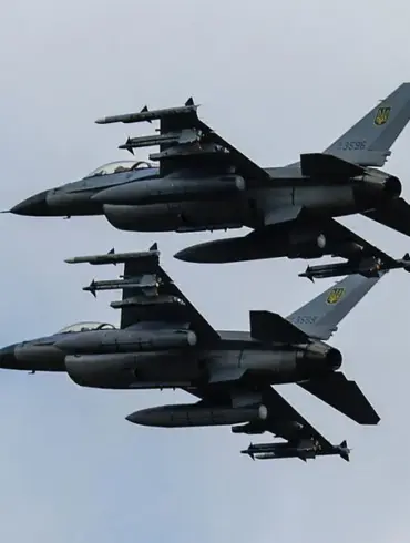 F-16 Fighter Jets Reinforce Ukrainian Skies, Bolstering Air Operations Against Russian Forces