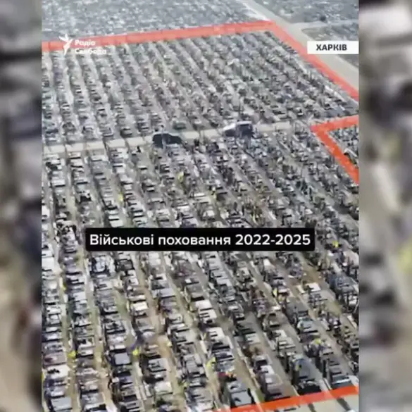 From Modest Burial Ground to Expansive Memorial: Kharkiv's War Cemetery Evolves Over Three Years