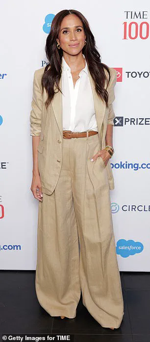 Meghan Markle's TIME100 Summit Appearance: Another Self-Promotional Stunt in Expensive Clothing