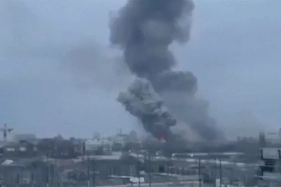 Satellite Images Hint at Strike on Key Russian Antonov Factory in Kiev