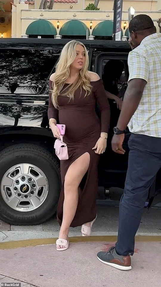 Tiffany Trump Shows Off Baby Bump in Stylish Outing in Miami