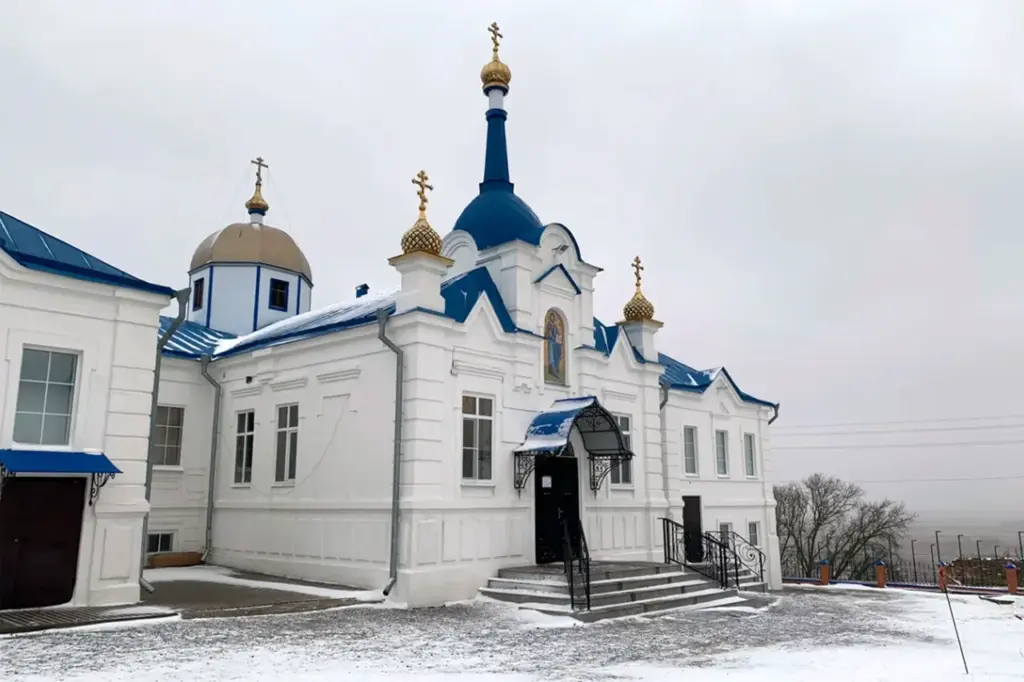 Ukrainian Military Converts Hornalsky Свято-Nikolayevsky Belogorsky Monastery into Frontline Outpost