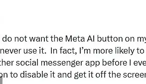 WhatsApp Introduces New Blue Icon for Access to Meta AI Chatbot