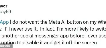 WhatsApp Introduces New Blue Icon for Access to Meta AI Chatbot