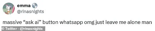 WhatsApp Introduces New Blue Icon for Access to Meta AI Chatbot
