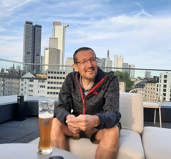 Climbing Fall Reveals Unexplained Lump in Charity Director's Chest