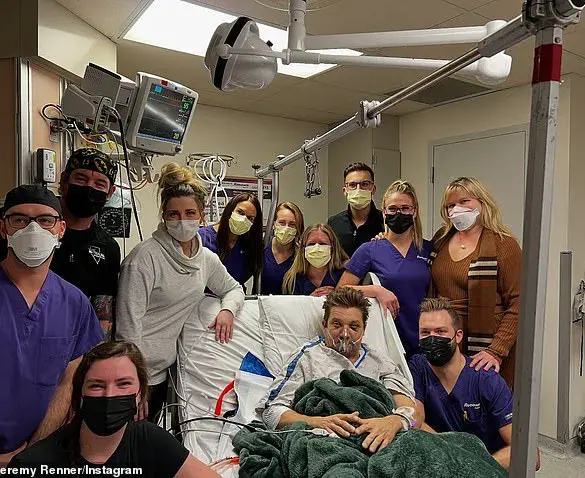 Hollywood Actor Jeremy Renner's Life-Threatening Snowcat Accident Leaves Him with 38 Broken Bones and Critical Injuries